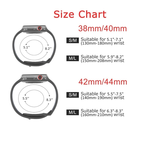 🆕️ Apple Watch Compatible Band 3 Pack 42MM/44MM - Picture 3 of 8